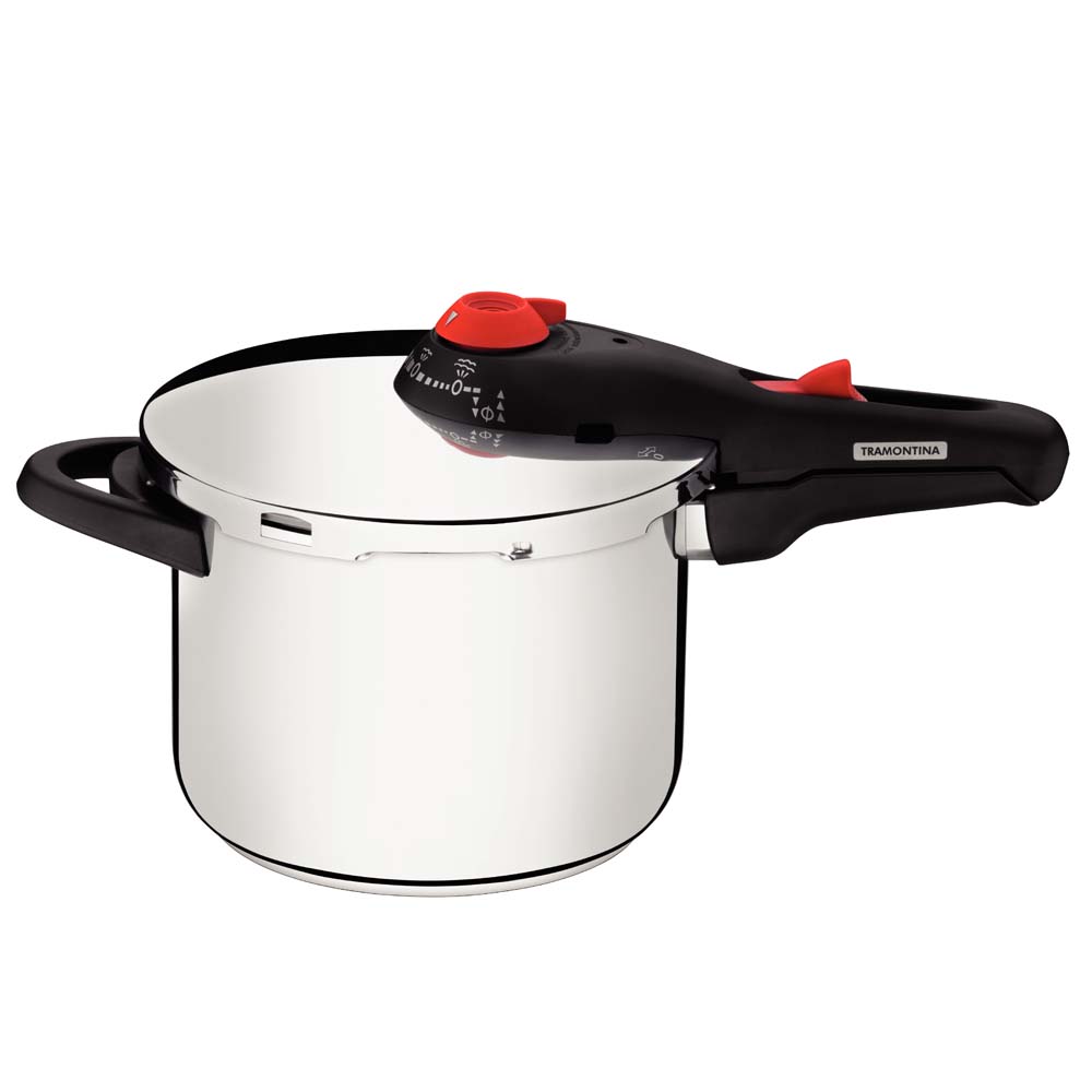 PANELA PRESSAO ACO INOX 6L SOLAR
