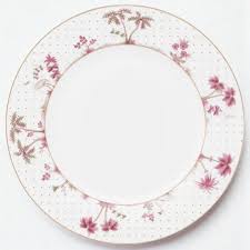 PRATO DE JANTAR DOTS ROSA JOLIE