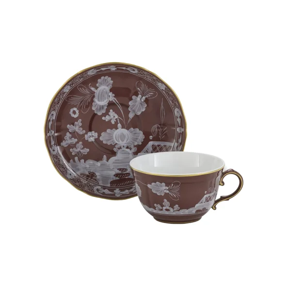 XIC. CHA C/ PIRES *ORIEN ITAL MARROM