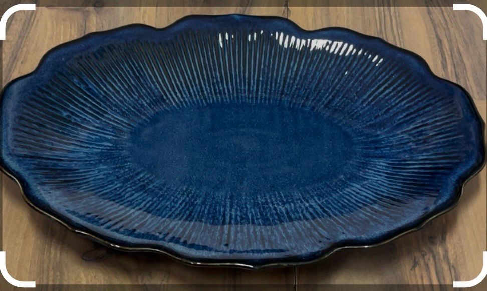 BANDEJA FLOR YUNA 40 CERAMICA AMA6-B2832