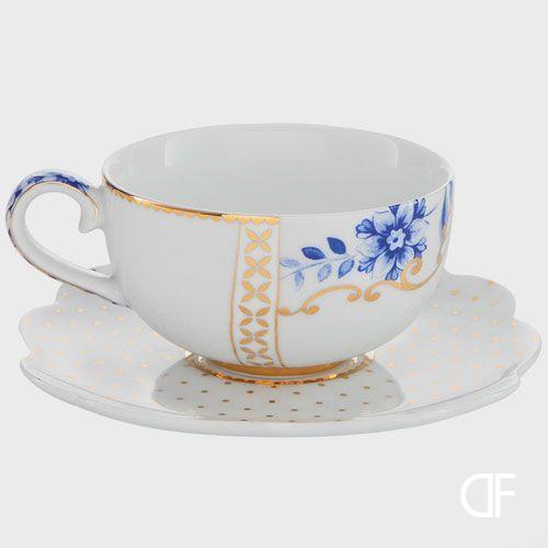 XICARA CHA C/PIRES ROYAL WHITE PIP STUDIO