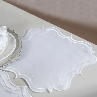 AMERICANO BORDARE 40CM X 40CM BRANCO