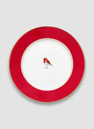 PRATO DE PAO VERMELHO ESCURO - LOVE BIRDS