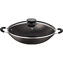 WOK 36CM 4,5L PARIS CHUMBO ALUMINIO COM REVESTIMEN