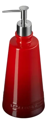 DISPENSER PARA SABAO 580ML VERMELHO