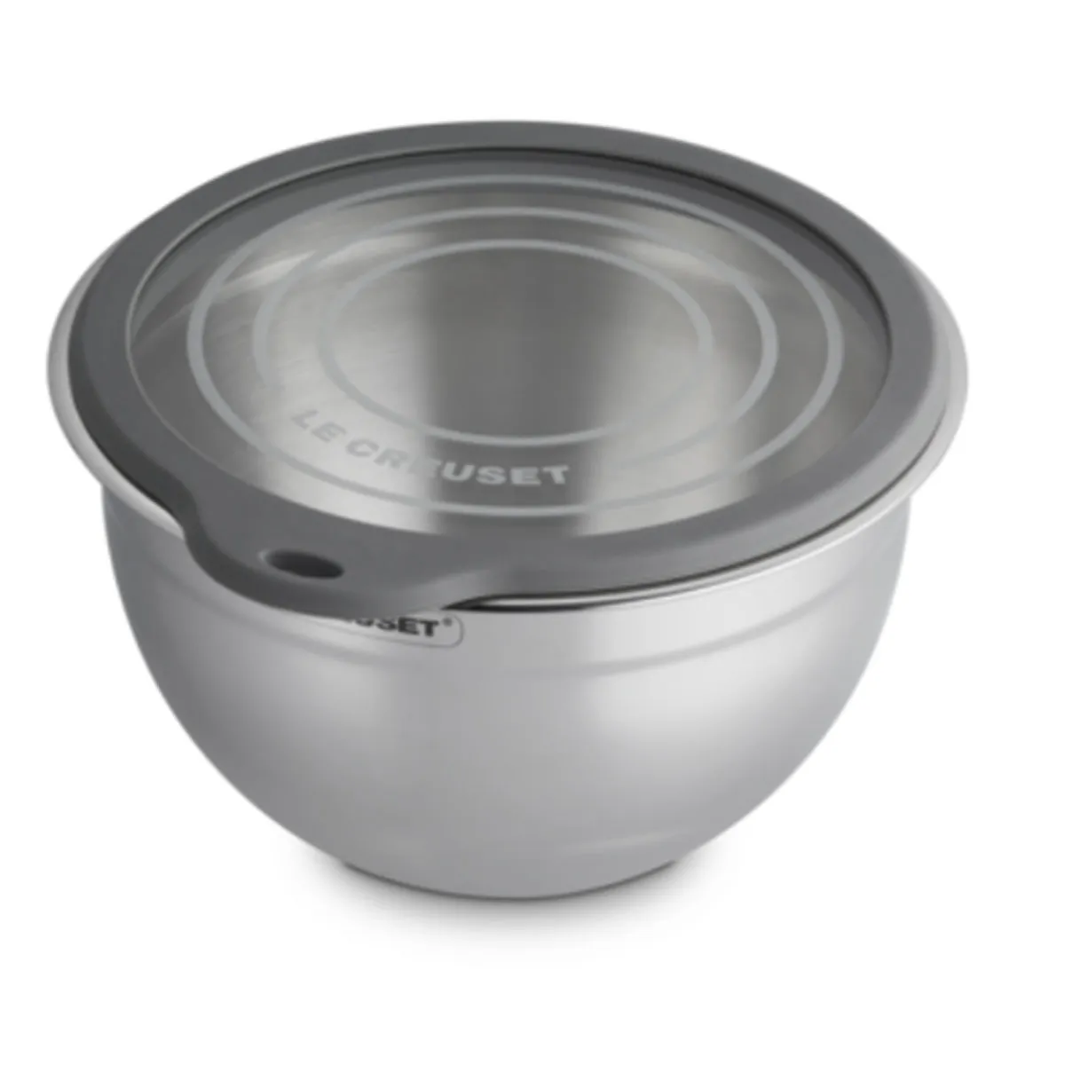 MIXING BOWL 23 CM COM TAMPA DE INOX