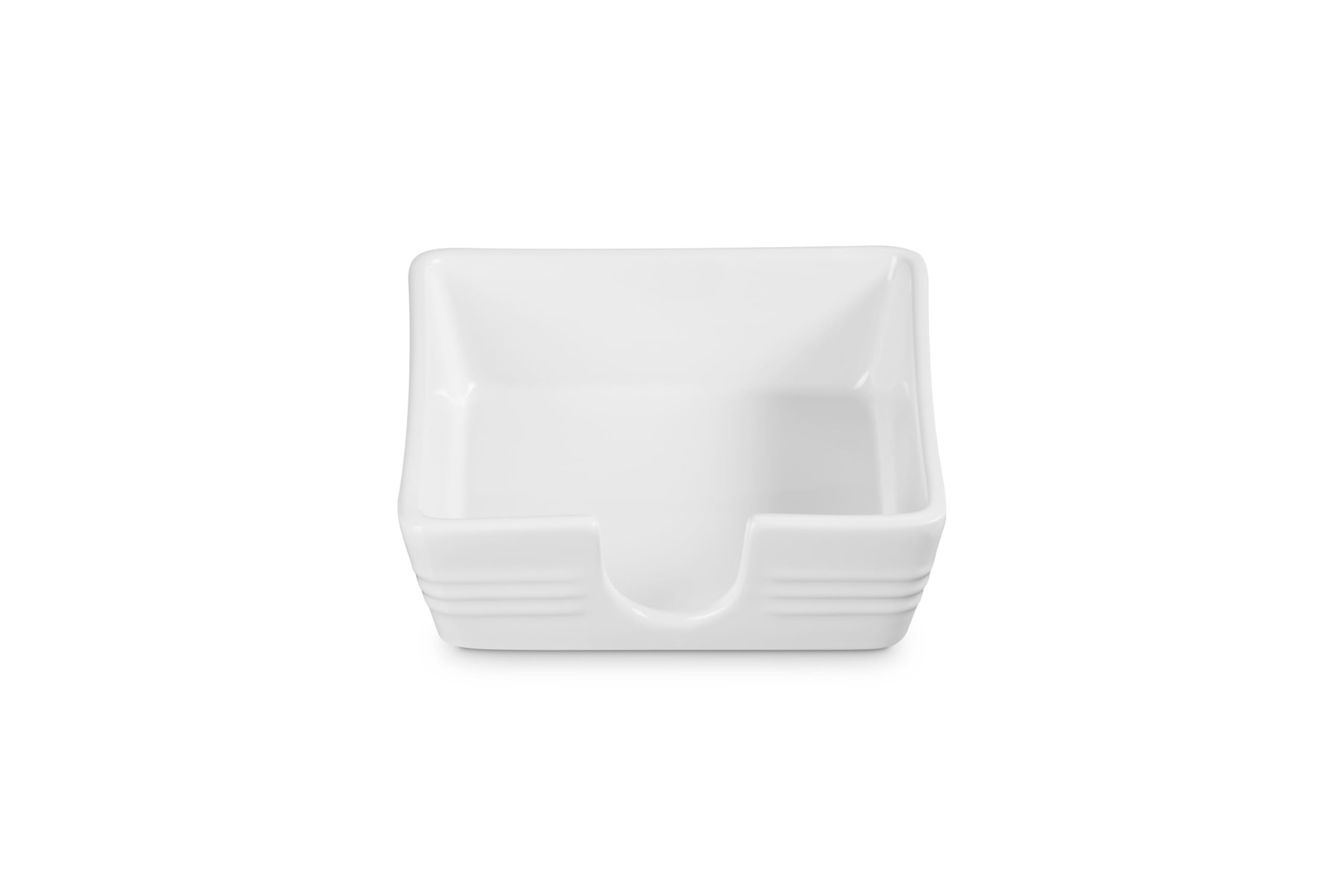 PORTA GUARDANAPO 15CM SIG BRANCO