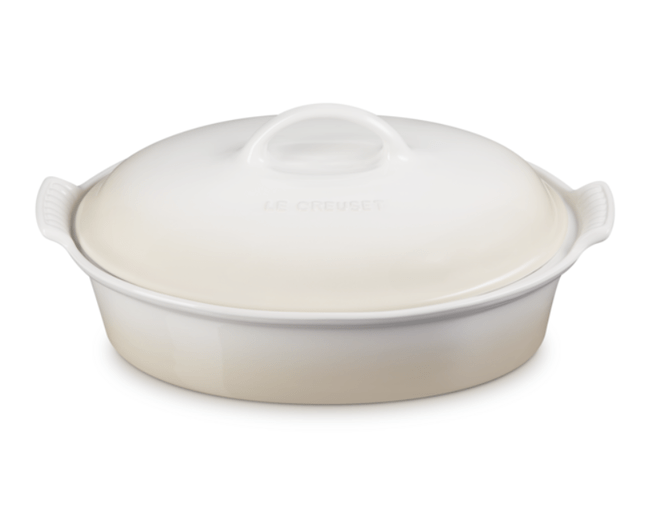 TRAVESSA OVAL COM TAMPA HERITAGE MERINGUE