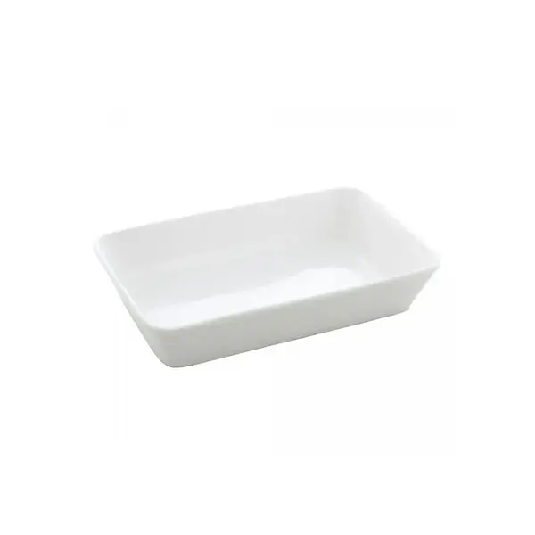REFRATARIO PORCELANA LINEA BRANCO 20X15X5CM