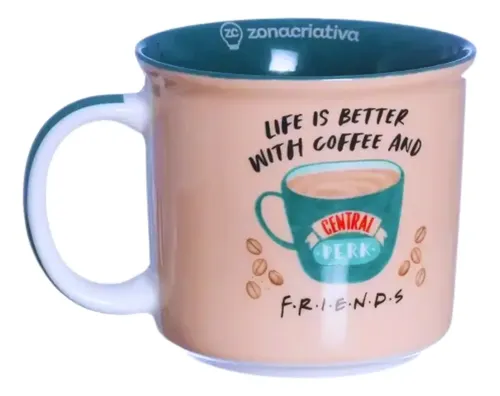 CANECA TOM 350ML CENTRAL PERK FRIENDS