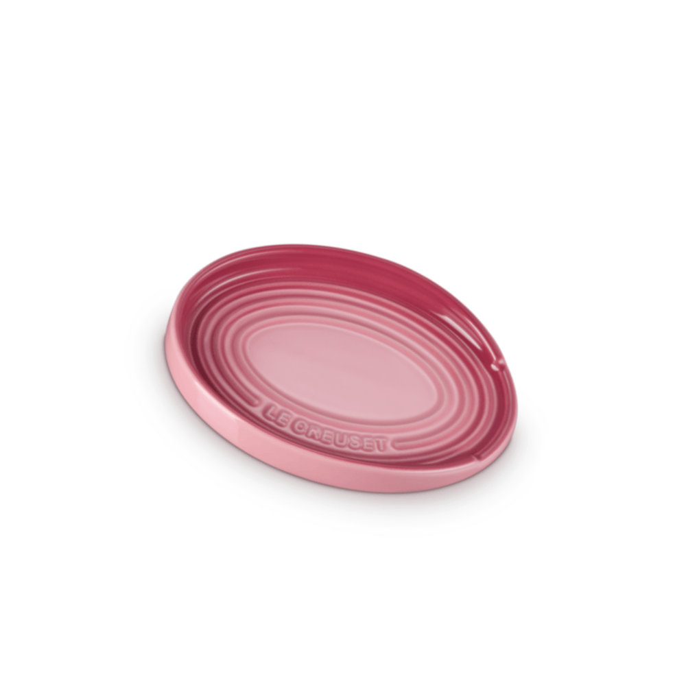 DESCANSO OVAL PARA COLHER 16CM ROSE QUARTZ