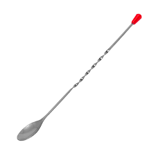 COLHER DE BAR OPEN BAR EM ACO INOX A28,5CM