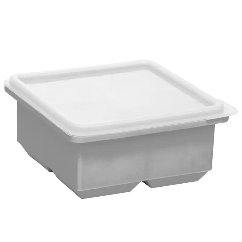 FORMA PARA GELO 12CM X 5,5CM CINZA SILICONE
